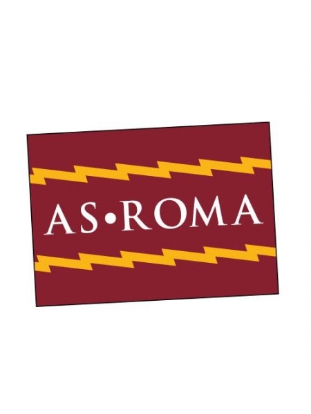 Magnete stampato rettamgolare bordeaux AS ROMA
